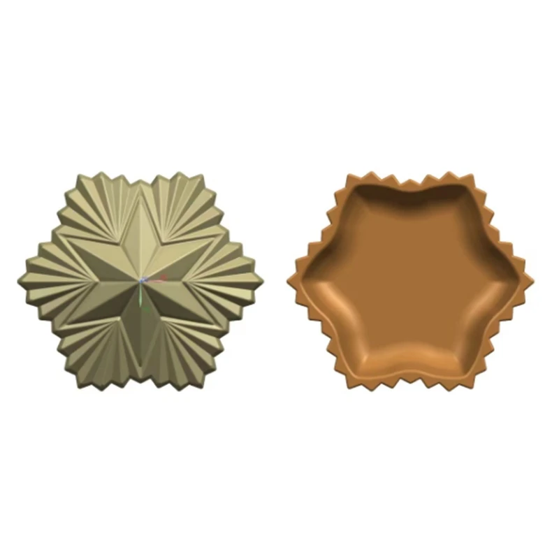 

Коробка для хранения, силиконовая форма, контейнер с пентаграммой, форма из смолы, литье из эпоксидной смолы для подсвечника, поделки из смо...