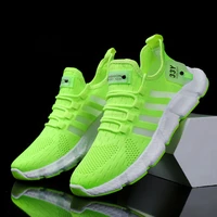 flying weave mens running shoes lightweight popcorn sneakers comfortable walking sports shoes keep running casual shoes