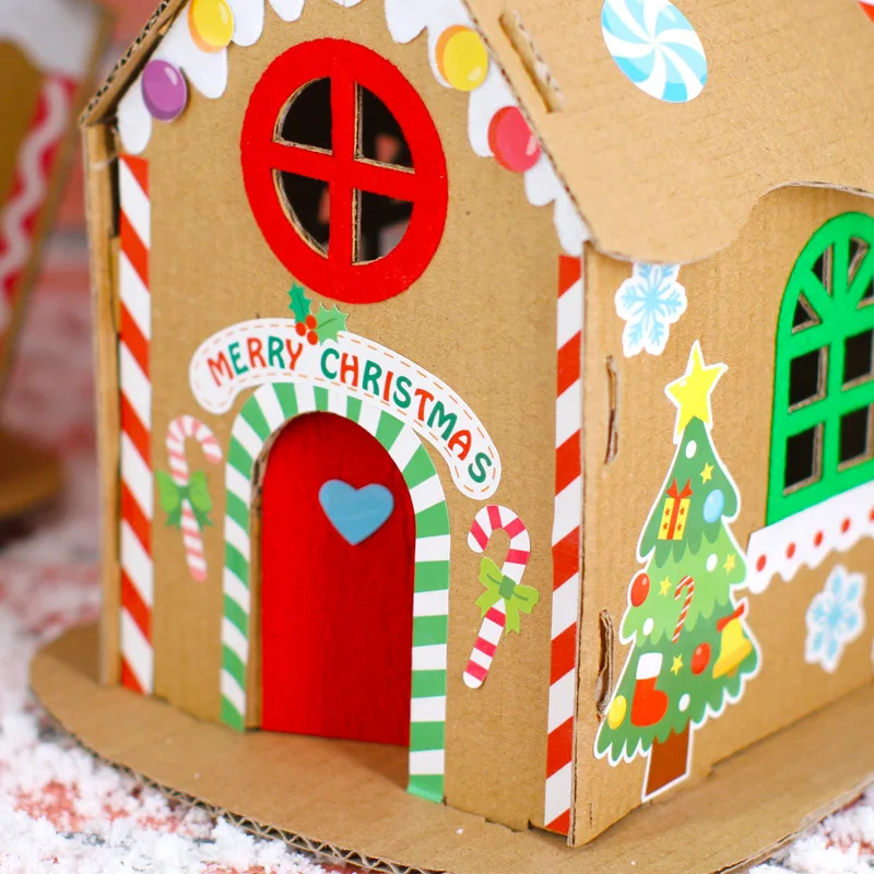 NEW christmas decoration house crafts card arts diy toys Puzzle kids educational for children's girl/boy gift | Игрушки и хобби