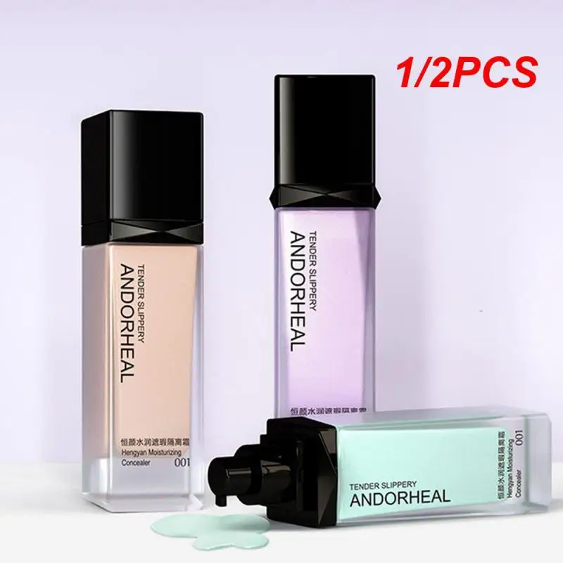 

1/2PCS Cream Makeup Lotion Comfortable And Delicate Makeup Hydra Facial Makeup Concealer Cream Easy To Extend And Not Greasy