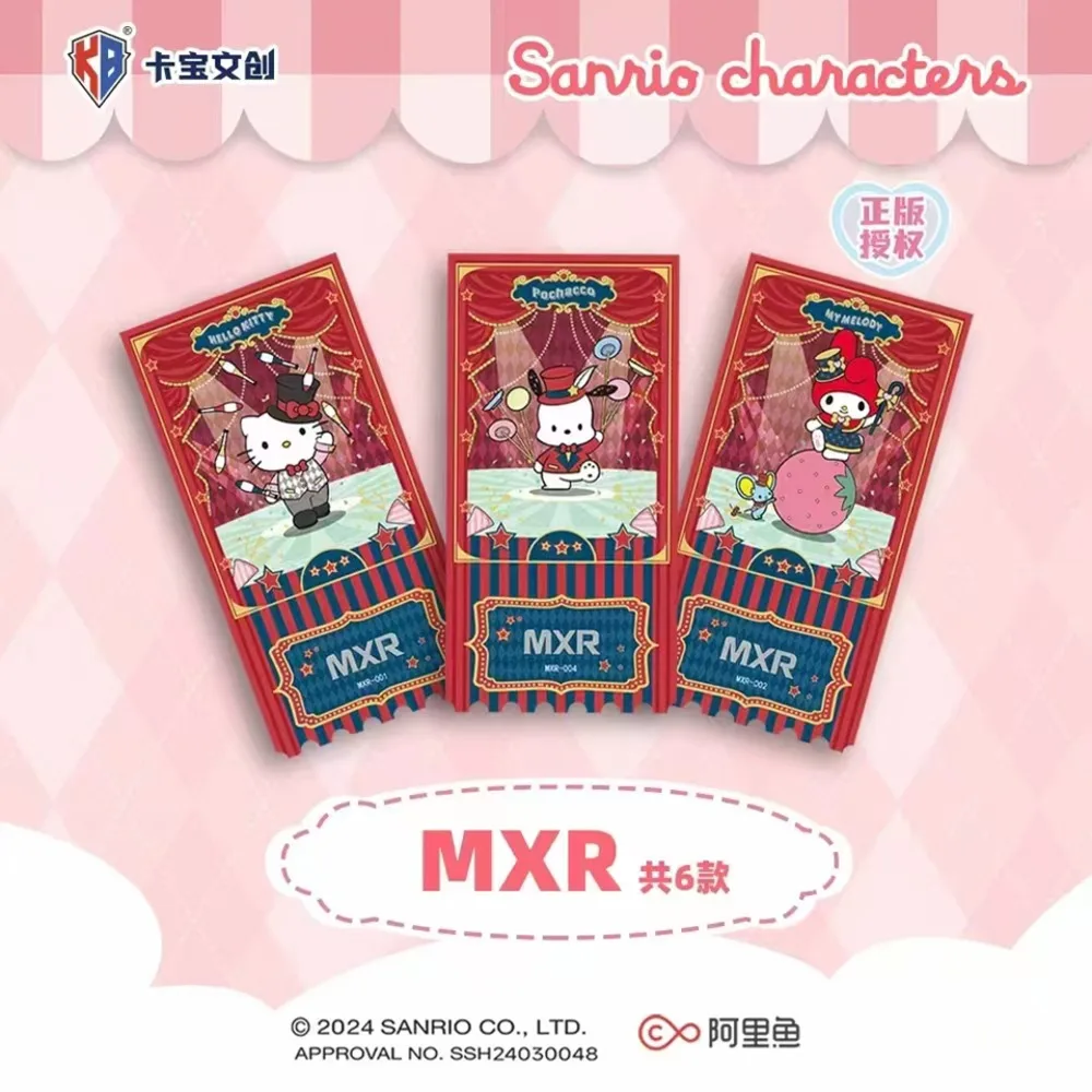 KABAO Sanrio Ticket Stub Card для детей Kuromi Pompom Purin Pochacco Fresh Lovely Аниме Коллекция персонажей