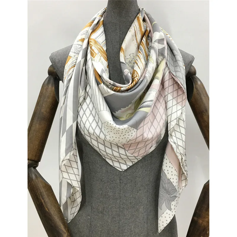 Рисунок 2 - 2022 осенне-зимний шарф большого размера