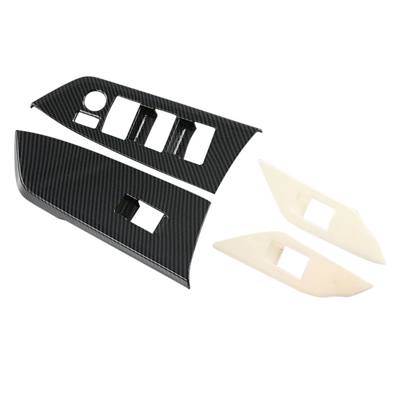 

For Toyota Sienna 2021 2022 Inner Door Armrest Window Lift Button Panel Molding Cover Trim Accessories
