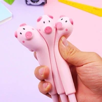 soft cute vent decompression gel pen kawaii cartoon creative stationery release stress toys student supplies signing pens