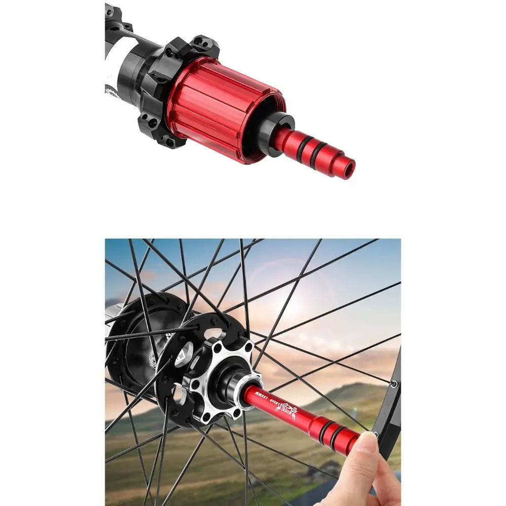 Переходник для осевой оси от 12 до 9 мм 110 135 142 148 15 100 быстрого крепления переднего и