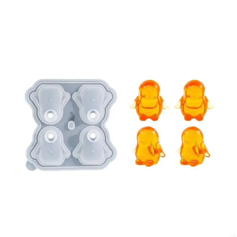 Фото 87HC Lovely Penguins Plood Set Silicone Rovity с крышкой для домашних аксессуаров №1