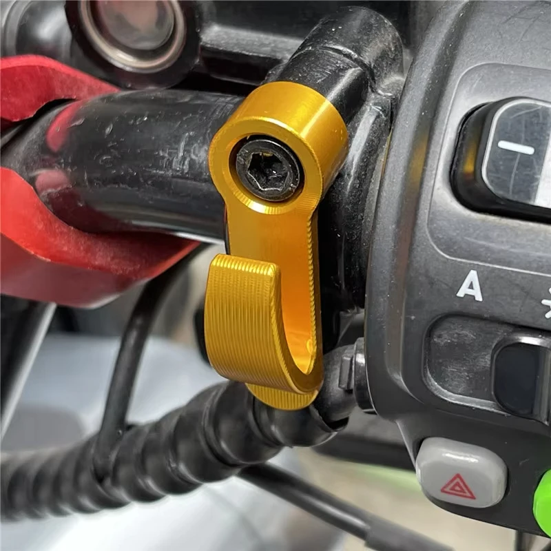 Универсальный мотоциклетный крючок из алюминиевого сплава для шлема с одним