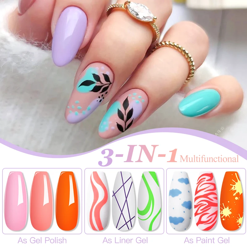 

Гель-лак для ногтей с полным покрытием, 24 цвета