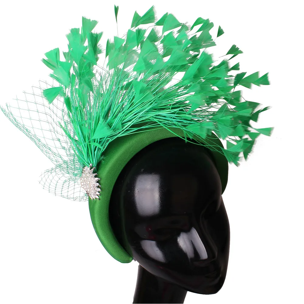 Элегантные женские классические свадебные головные уборы красивые повязки для