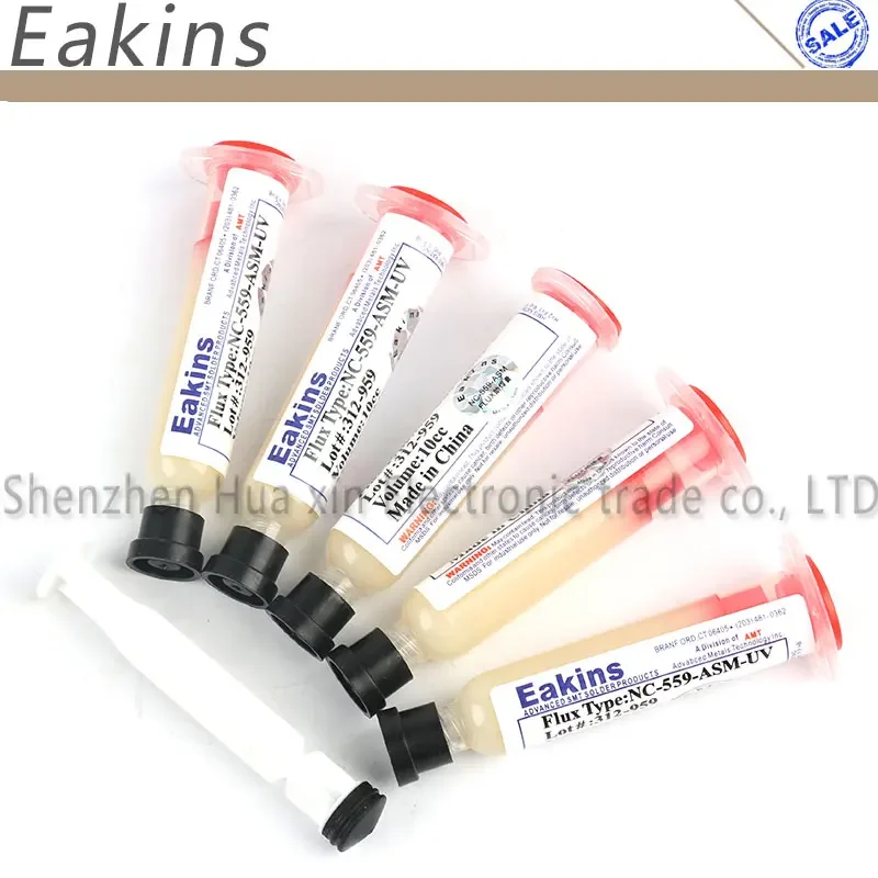 Высококачественная бессвинцовая паяльная паста BGA NC-559-ASM-UV, не требующая очистки сварочного масла, паяльная ремонтная паста, поршень