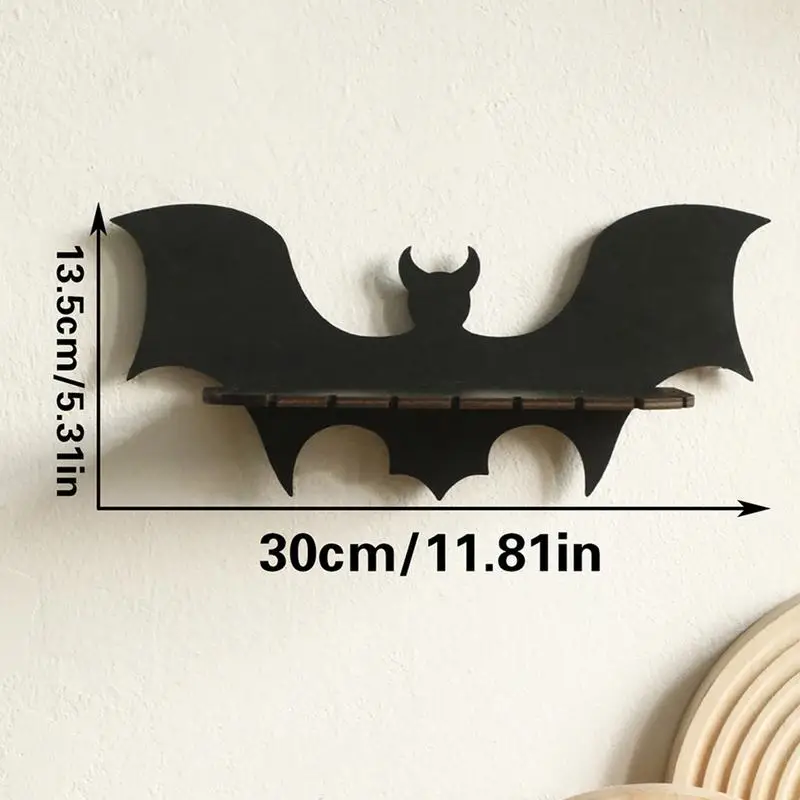 Полки для летучей мыши на стену деревянная летучая мышь эстетическая