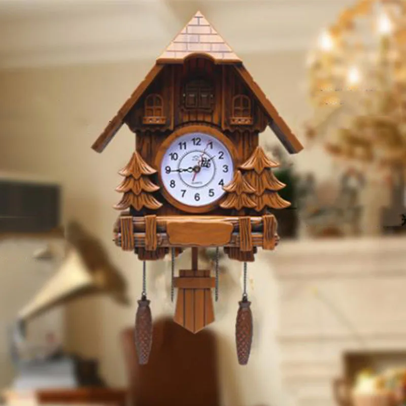 

Creative Wooden Decorative Wall Clock Children Hanging Cuckoo Large 3d Wall Clock Children Hanging Orologio Da Parete Home Decor