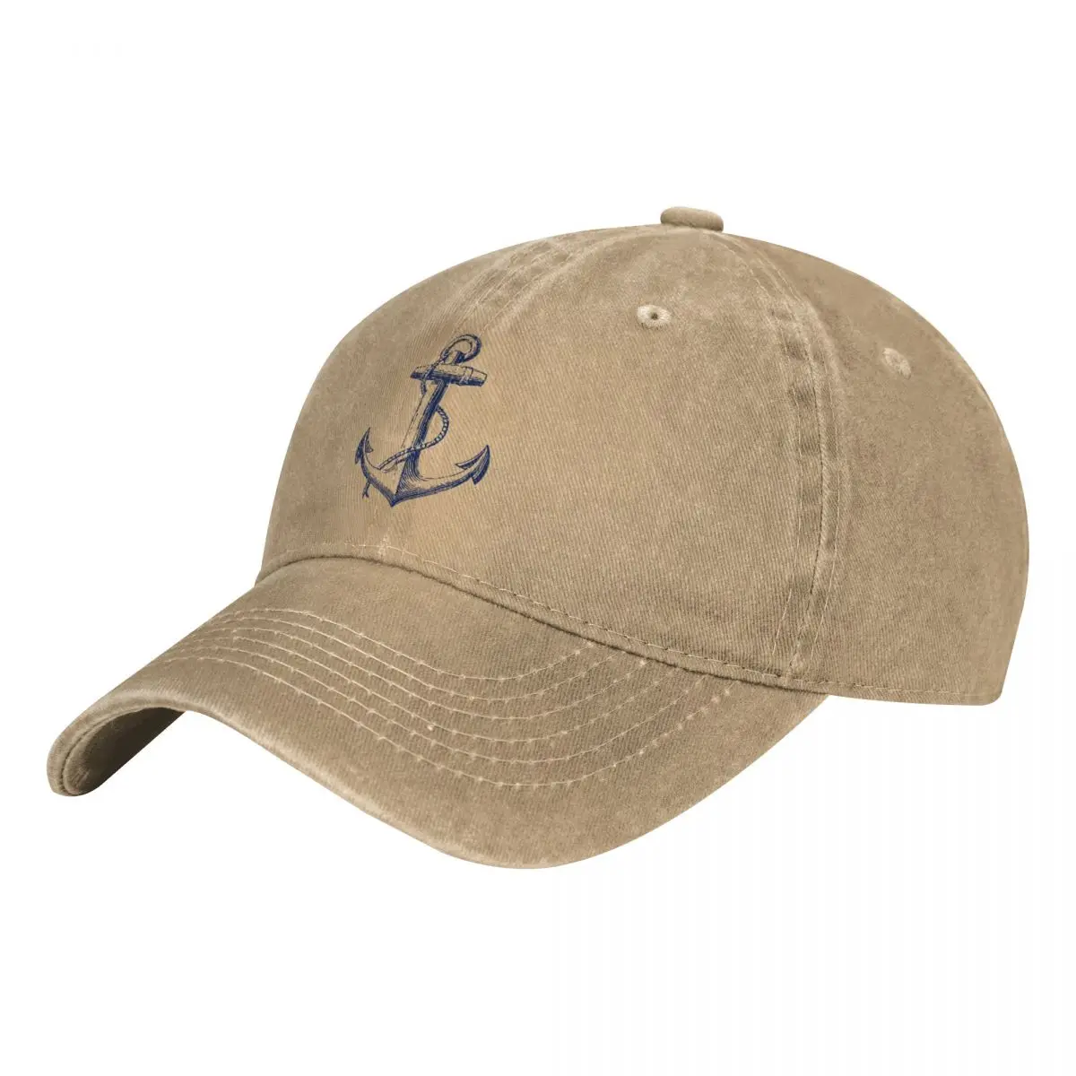

Pure Color Dad Hats Anchor Women's Hat Sun Visor Baseball Caps Peaked Cap