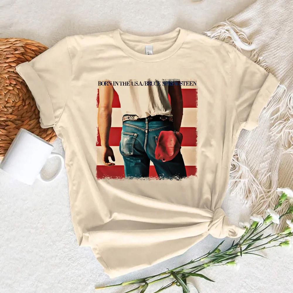 Женский уличный топ с принтом Брюса весны y2k