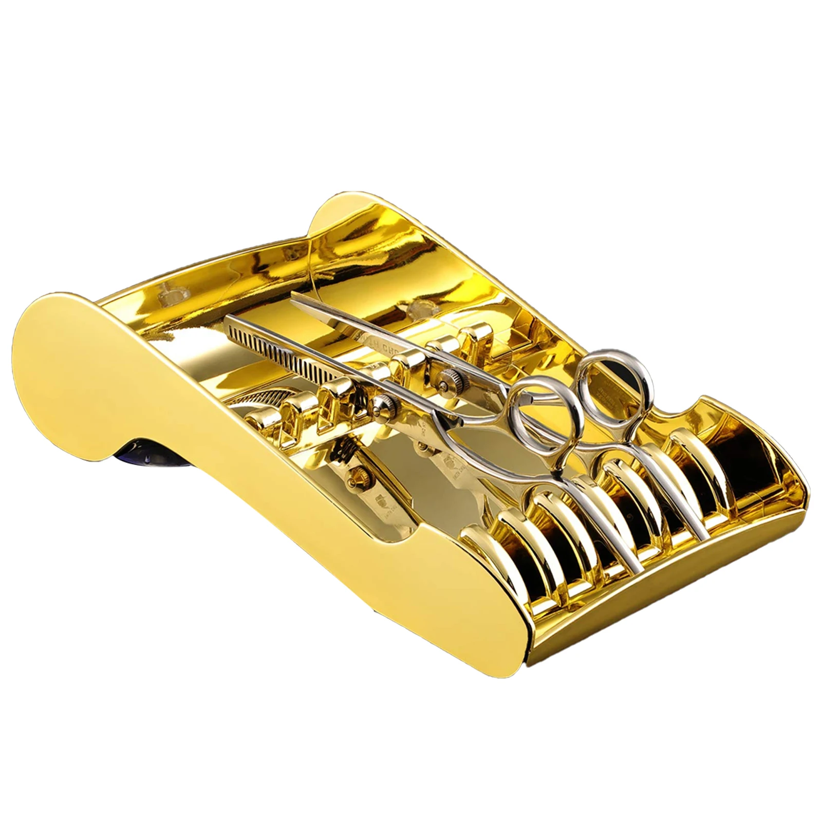 

Barber Scissors Storage Rack Salon Scissors Holder Container Professional Hair Cutting Shears Display Box Hairdressing Accessory