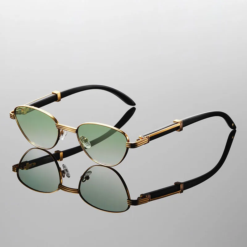 KAMMPT Модные Ретро Металлические градиентные оттенки женские оригинальные