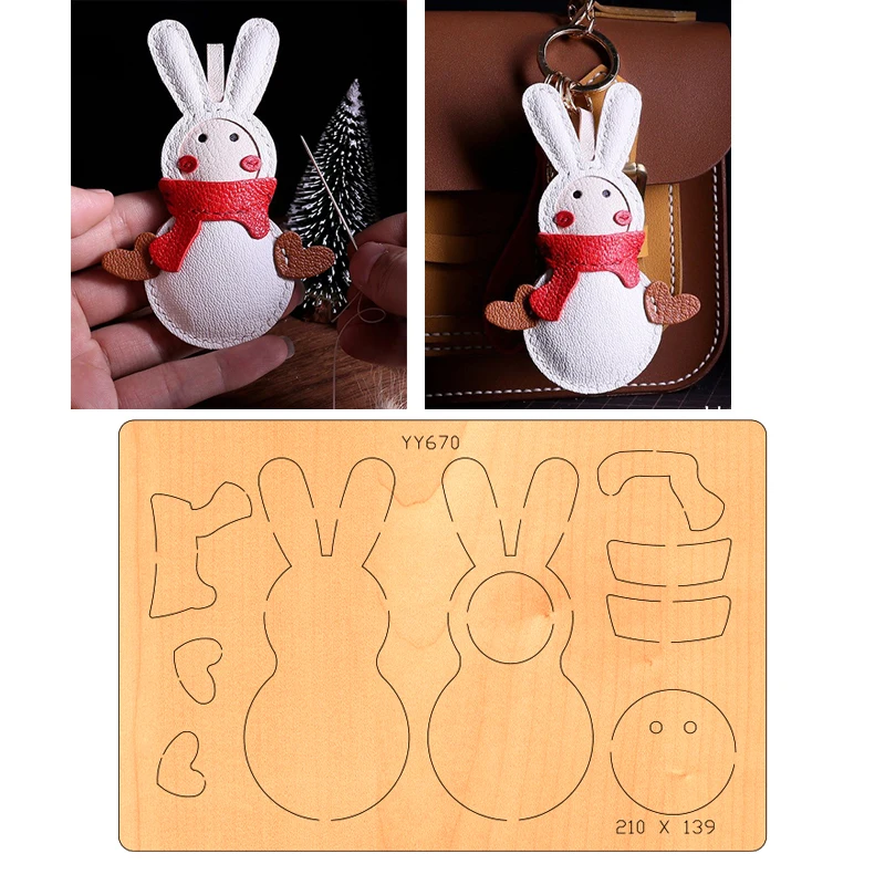

Christmas Snowman Pendant Knife Mold Wood Mold Is Suitable For The Die-cutting Machine On The Market Yy-670 Dies Scrapbooking
