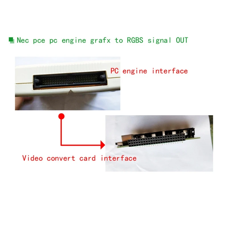 Игровая консоль Nec Pce Pc Engine Grafx выход сигнала подставки для видео
