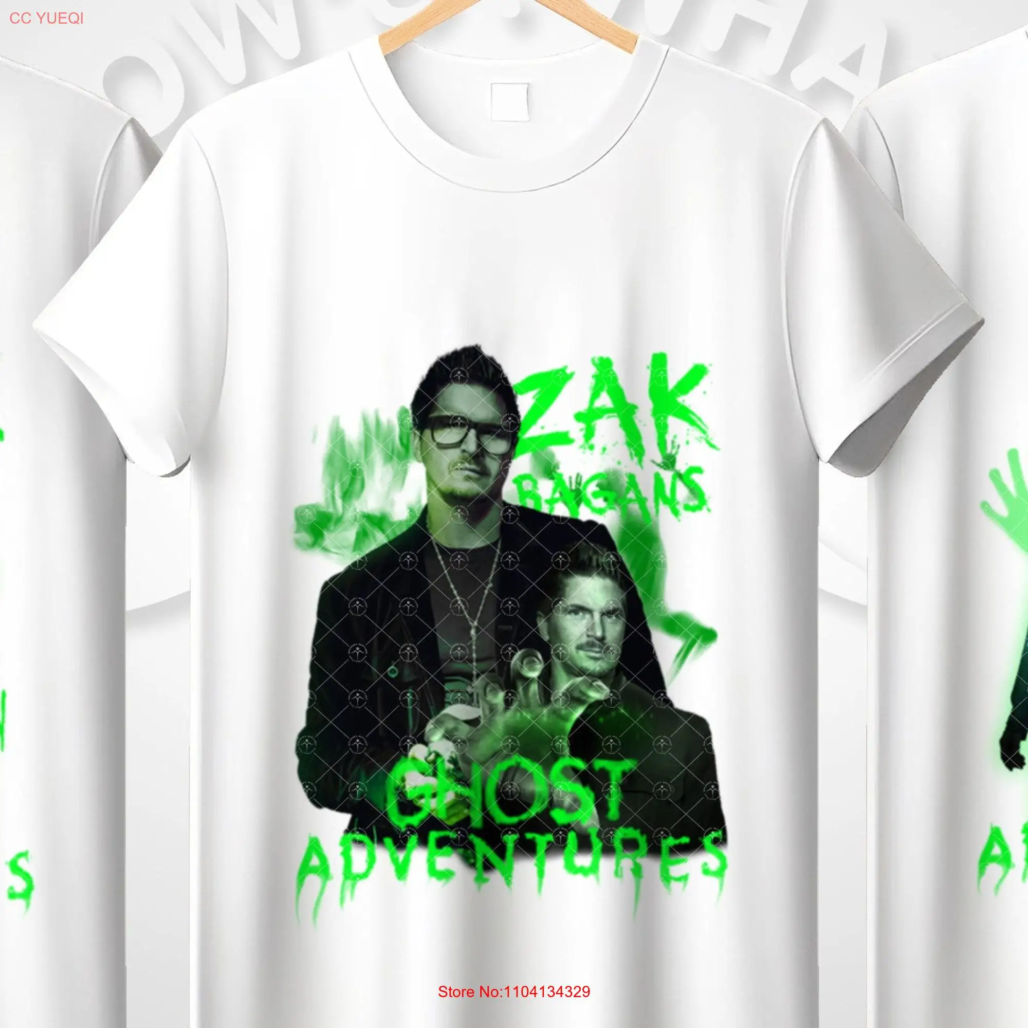 Футболка с длинным или коротким рукавом принтом