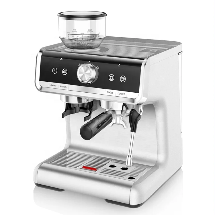 

Household Build in Coffee Grinder Coffee Makers with Milk Frother