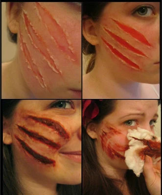 Восковой эффект для бровей IMAGIC 1 шт. модели Хэллоуина поддельная рана | Красота и