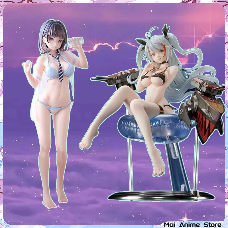 

Azur Lane Prinz Eugen Anime Figures Sexy Hentai Girl Action Figures Adult Clothing Movable Figurines Collection Model Toys Gifts