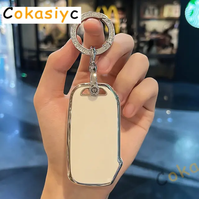 

Чехол из ТПУ для автомобильного смарт-ключа для Kia Sportage 2023, Kia Ray Sorento Soul Telluride Cerato 2020 K5 K8 2022, брелок-держатель из ТПУ, брелок