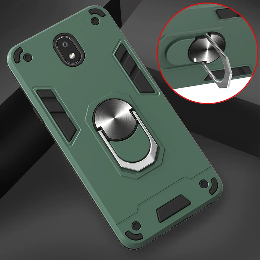 Противоударный чехол-бампер 2 в 1 для LG K30 2022 K40 K50 G8X V50S магнитный металлический