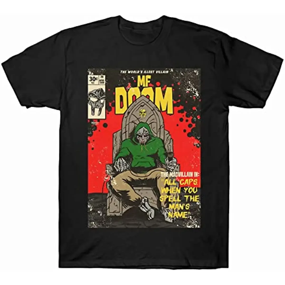 Cuican Mf Doom рубашка постер для мужчин женщин детей футболка с коротким рукавом