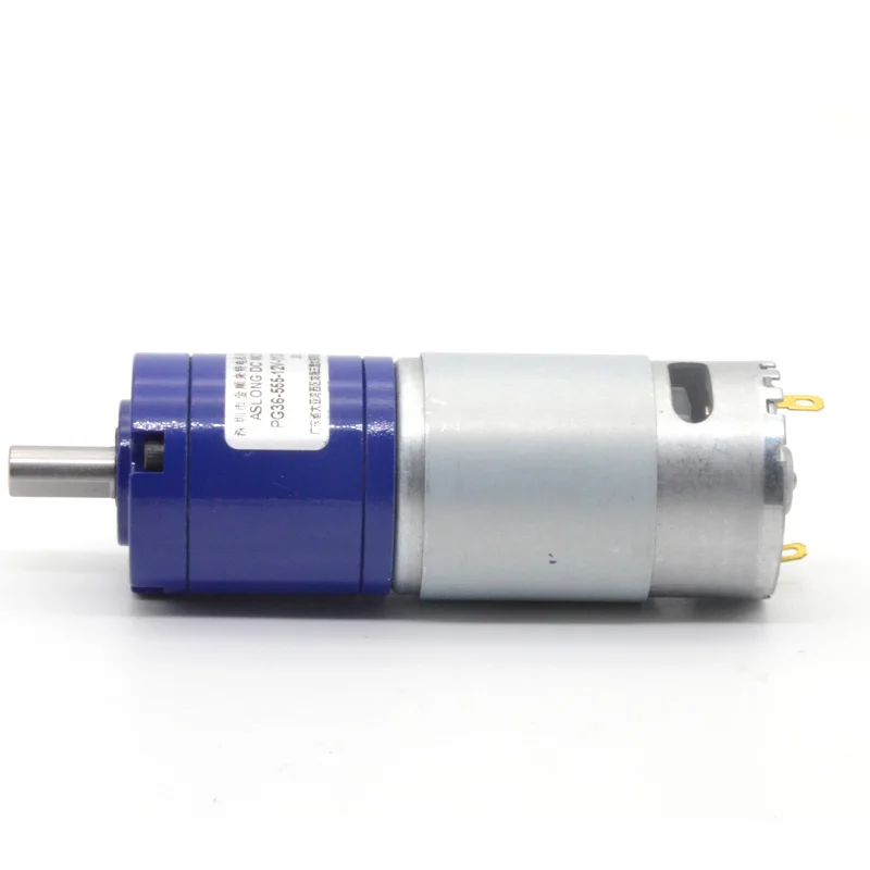 AOLoNG 36-555 36 мм планетарный редукторный двигатель постоянного тока