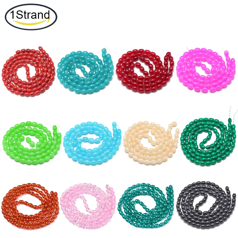 

96-100 шт./нить, овальные бусины для выпечки, 8 ~ 6,5x1,5 мм