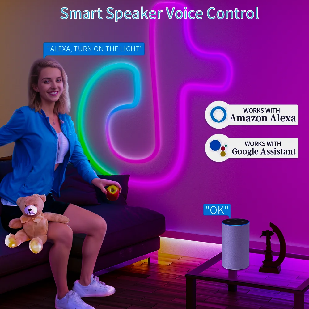 Bluetooth-Контроллер WS2812 SK6812 с поддержкой Wi-Fi и 5050 ГГц