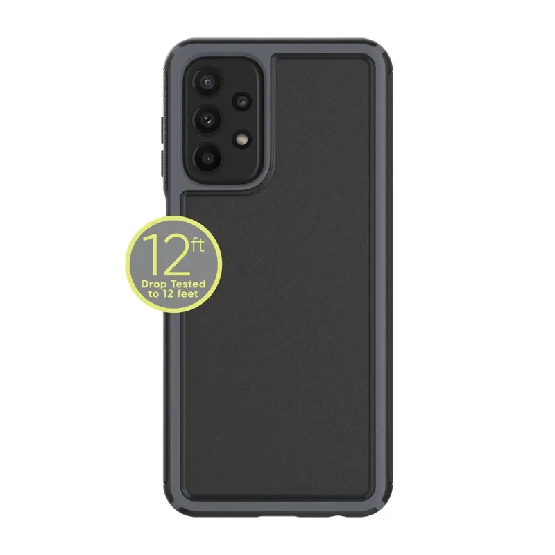 2023 new for Slim Rugged Phone Case for Samsung Galaxy A23 5G - Black/Gray