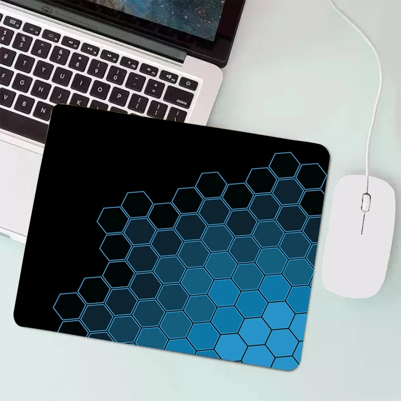 

Anime Hexagonal Honeycomb Mouse Pad Gaming Accessories Gabinete PC Gamer Computer Keyboard Desk Mat Rubber Laptop Small Mousepad