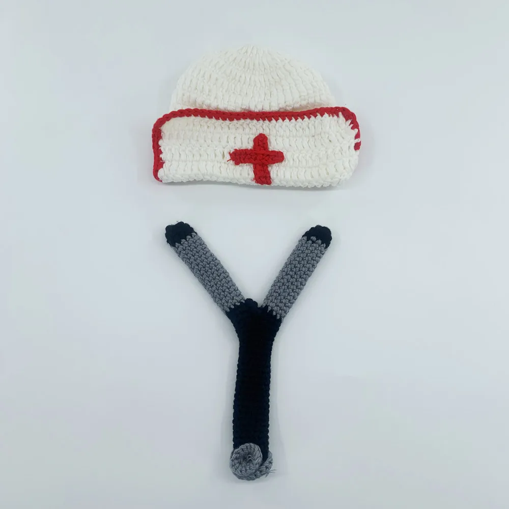 Реквизит для фотосъемки новорожденных аксессуары маленьких девочек вязаный