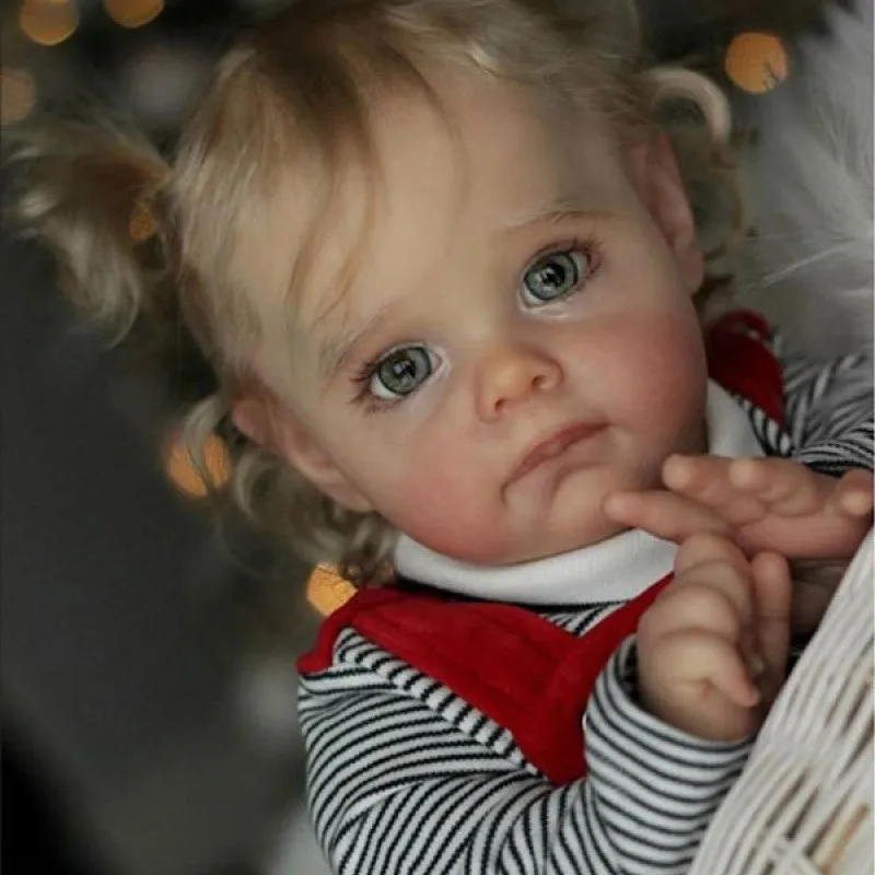 Реалистичные куклы для новорожденных RSG 22 дюйма кукла-Реборн Maggi мягкая ткань