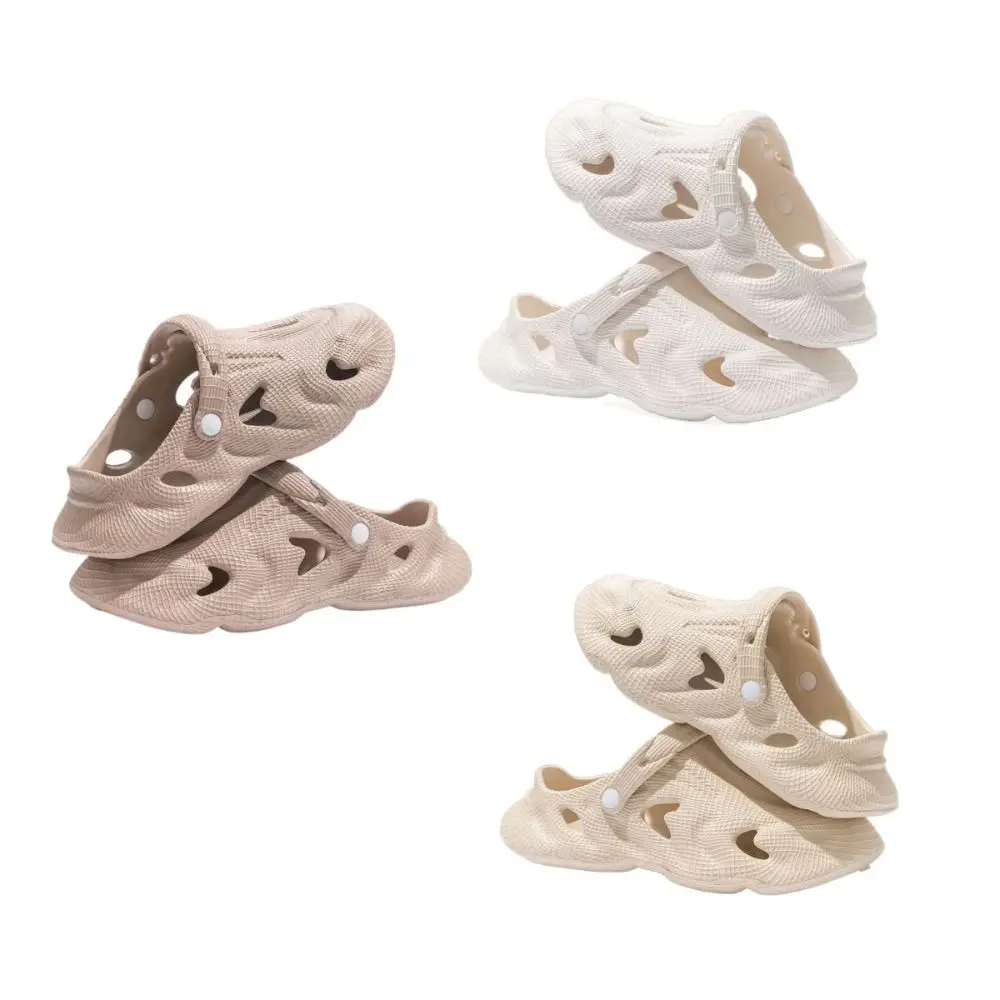 Мягкие однотонные тапочки мужские текстурированные сандалии с бантом