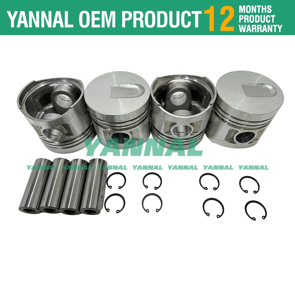 S4E S4E2 комплект для ремонта двигателя Mitsubishi поршневая прокладка подшипника