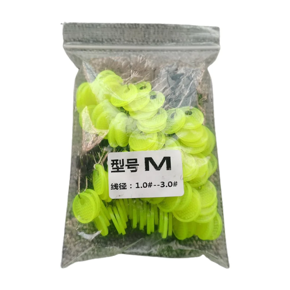 

100 Sets Of Space Bean Olive Type Fishing Line Lock Bean Stopper Fishing Buoy Outdoor Octopus Trout Carp Fishing Accessories