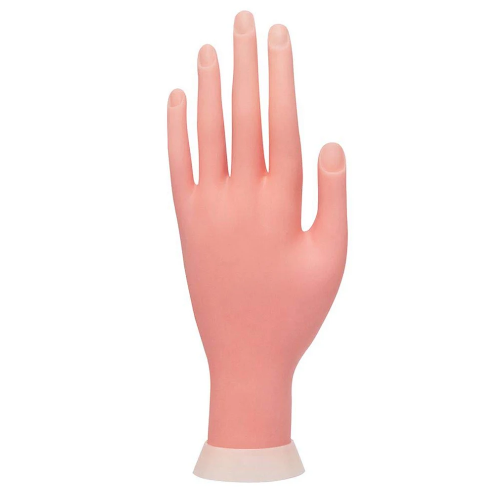 

Модель ручного пластикового дизайна ногтей, модель практики маникюра, искусственный дизайн маникюрного салона, часть поддельного тела