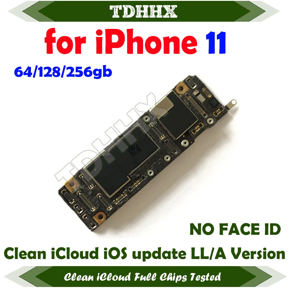 Основная материнская плата для iPhone 11 чистая пластина iCloud обновление материнской