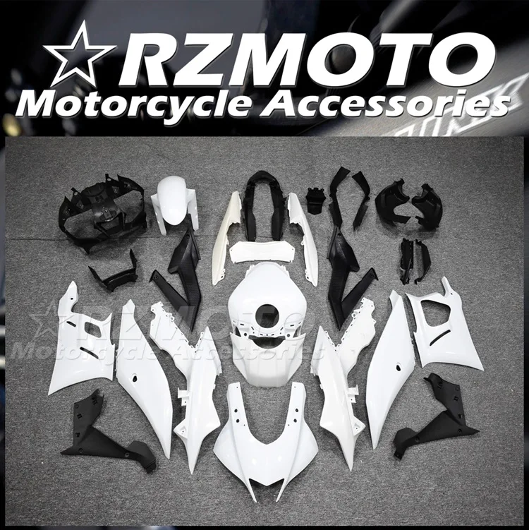 

Injection Mold New ABS Fairings Kit Fit for YAMAHA YZF- R3 R25 2019 2020 2021 2022 19 20 21 22 Bodywork Set White