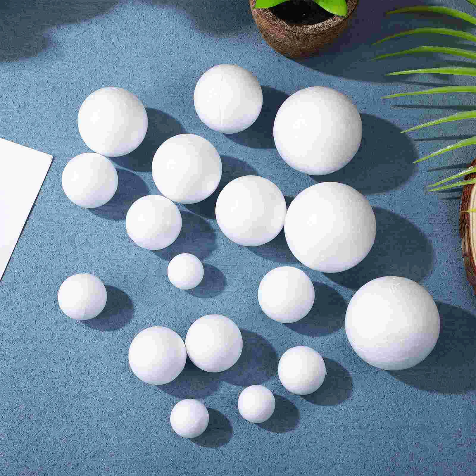 50 шт. круглый полистирол для рисования рождественских материалов рукоделия