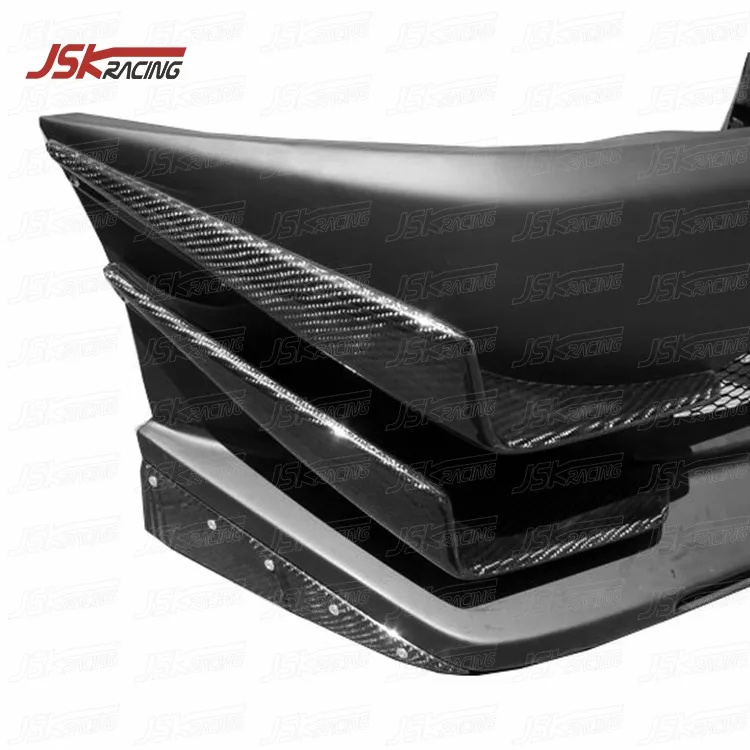 Фото Передний бампер VOLTE X STYLE из полукарбона для MITSUBISHI LANCER EVOLUTION EVO 7-9 (2001-2007) №3