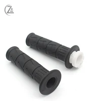 acz motorcycle grips 78 22mm black rubber grip handle bar grips protector for kawasaki zxr250 zxr400 zzr400 zzr600 z750 z1000