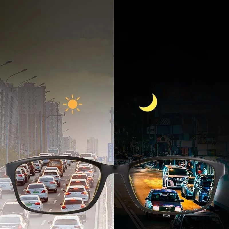 Luxury Fishing Myopia Eyeglasses Men Night Vision Driving Goggles for Day Use Anti Fatigue Near Sight Glasses 0 To -4.0