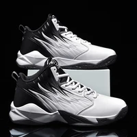 basketball shoes for man high top breathable fashion wearable mens sports shoes high elastic spring 2022 new sneakers men