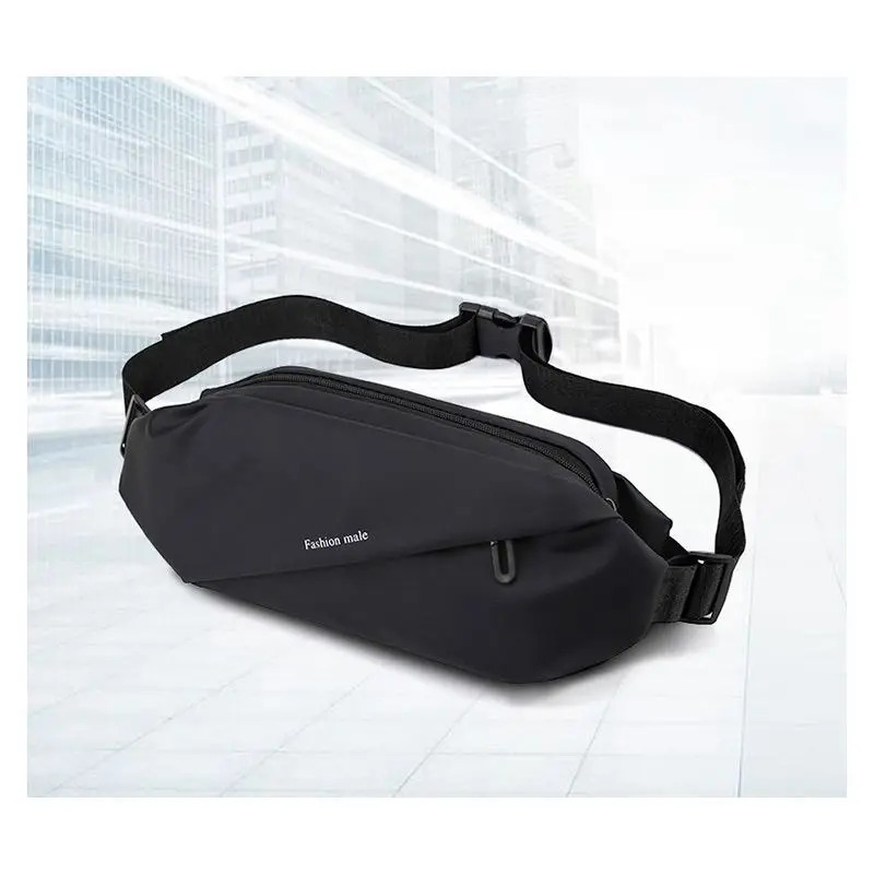 Chest Bag Men's Ins Sports Men's Bag Single Shoulder Bag Leisure Commuter Boy Waist Bag Fashion Quality Small Bag Male Slant