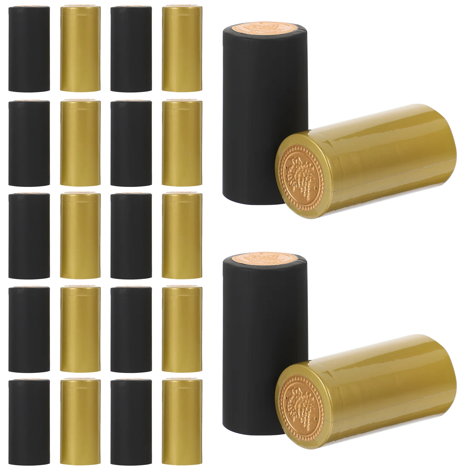 

Corks Sealer Bottle Seals Heat Shrink Caps Sealing Film Capsules Wrap Bottles Crafts