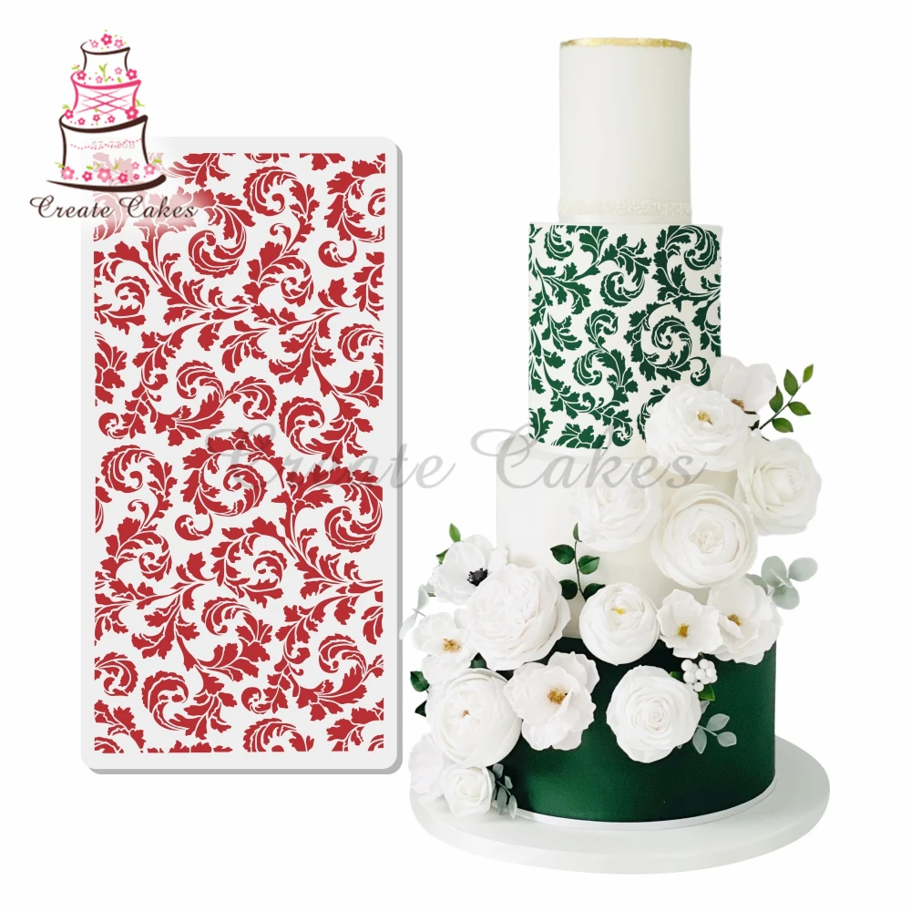 Пластиковые трафареты для торта